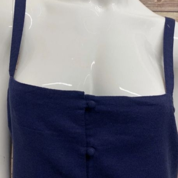 Tavik Sleeveless Button Down Maxi Blue Dress - Picture 2 of 5